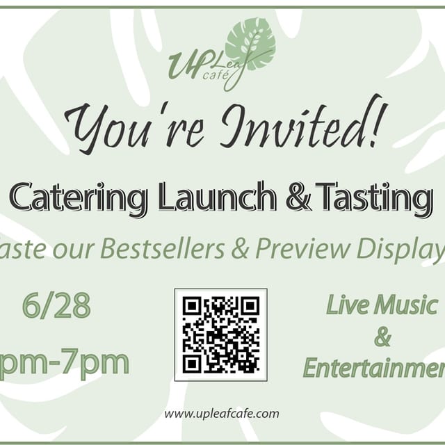 Catering Launch & Tasting!